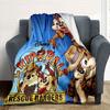 1pc, Disney Chip 'n Dale Rescue Rangers Blanket Soft Throw for Home Decor, Gift Idea for Family and Friend, Seasonal Use Blanket, Living Room, Travel
