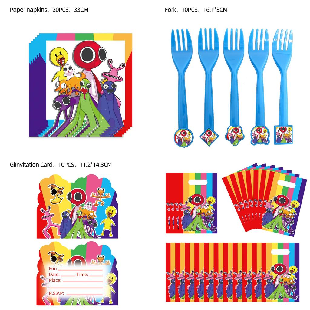 Perfect Party Decorations For Any Occasion Roblox Rainbow Friends Theme