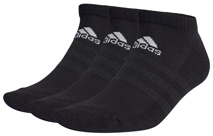 Adidas Ankle Socks Unisex 3 Pack Black GC7304 L