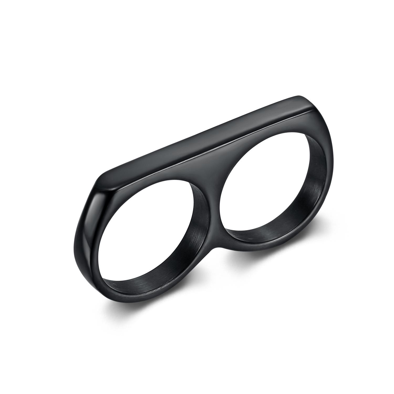 

Трендовое простое кольцо из нержавеющей стали, разные цвета на выбор, разные размеры, персонализированное украшение No. 11