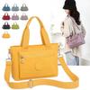 Nova moda de verão simples bolsa de ombro portátil de grande capacidade bolsa de pano bolsa mensageira casual leve