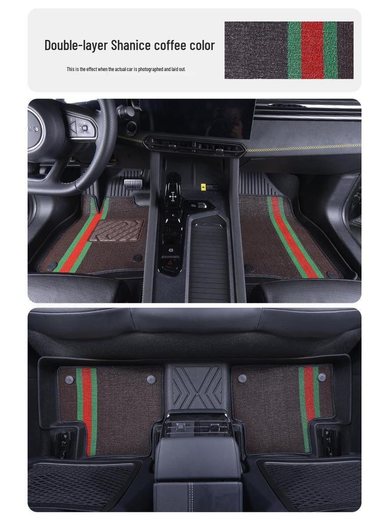 Durable, waterproof, eco-friendly, odorless, non-slip TPE floor mats for Bispeed T3/M3.