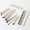 17 kluczy Kalimba DIY Części zamienne z kluczami do mostka Akcesoria do młotków do strojenia
