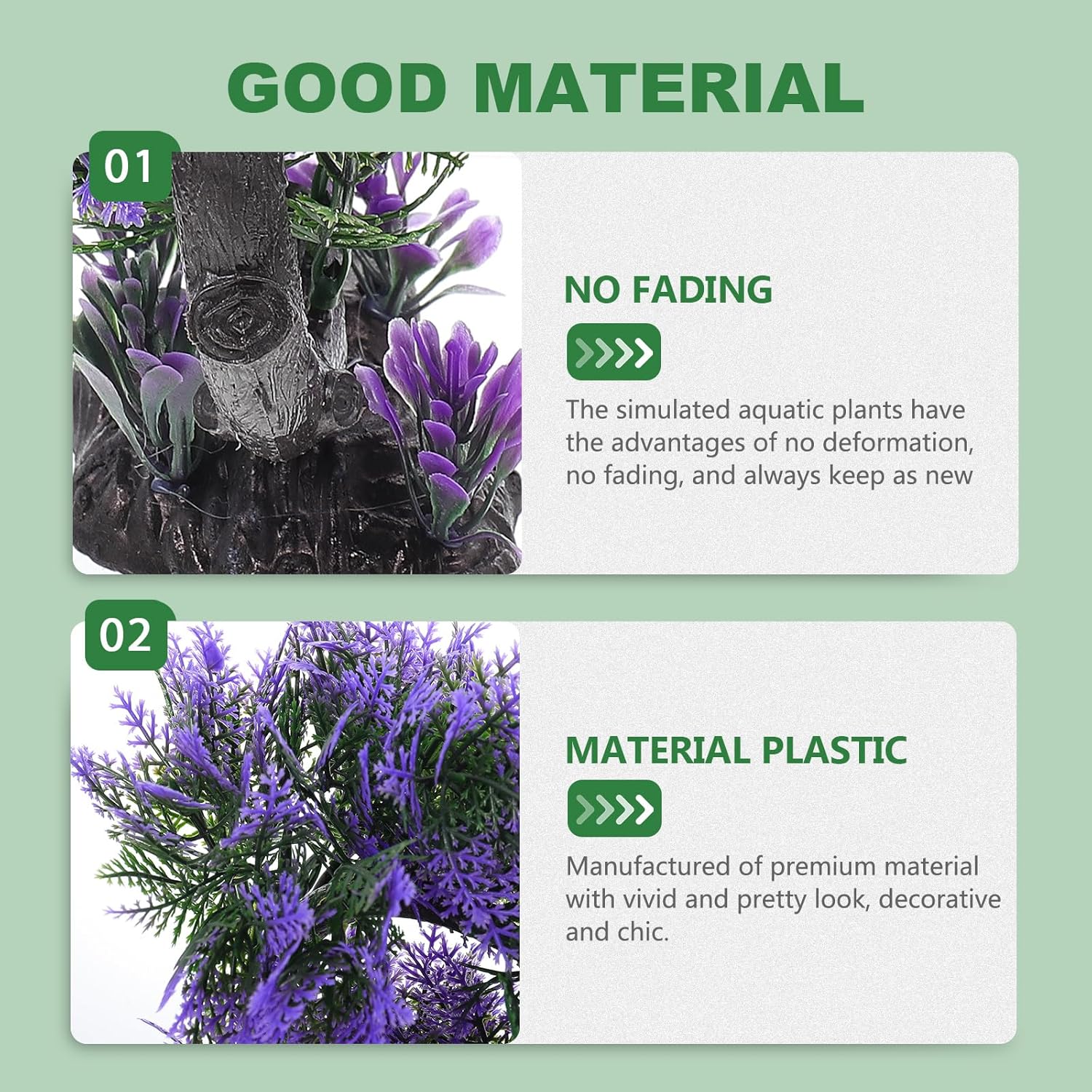 1PC Aquarium Plants Fish Tank Decoration Artificial Fish Tank Decorations for Household and Office Aquarium Simulation Fish Tank Accessories Aquarium