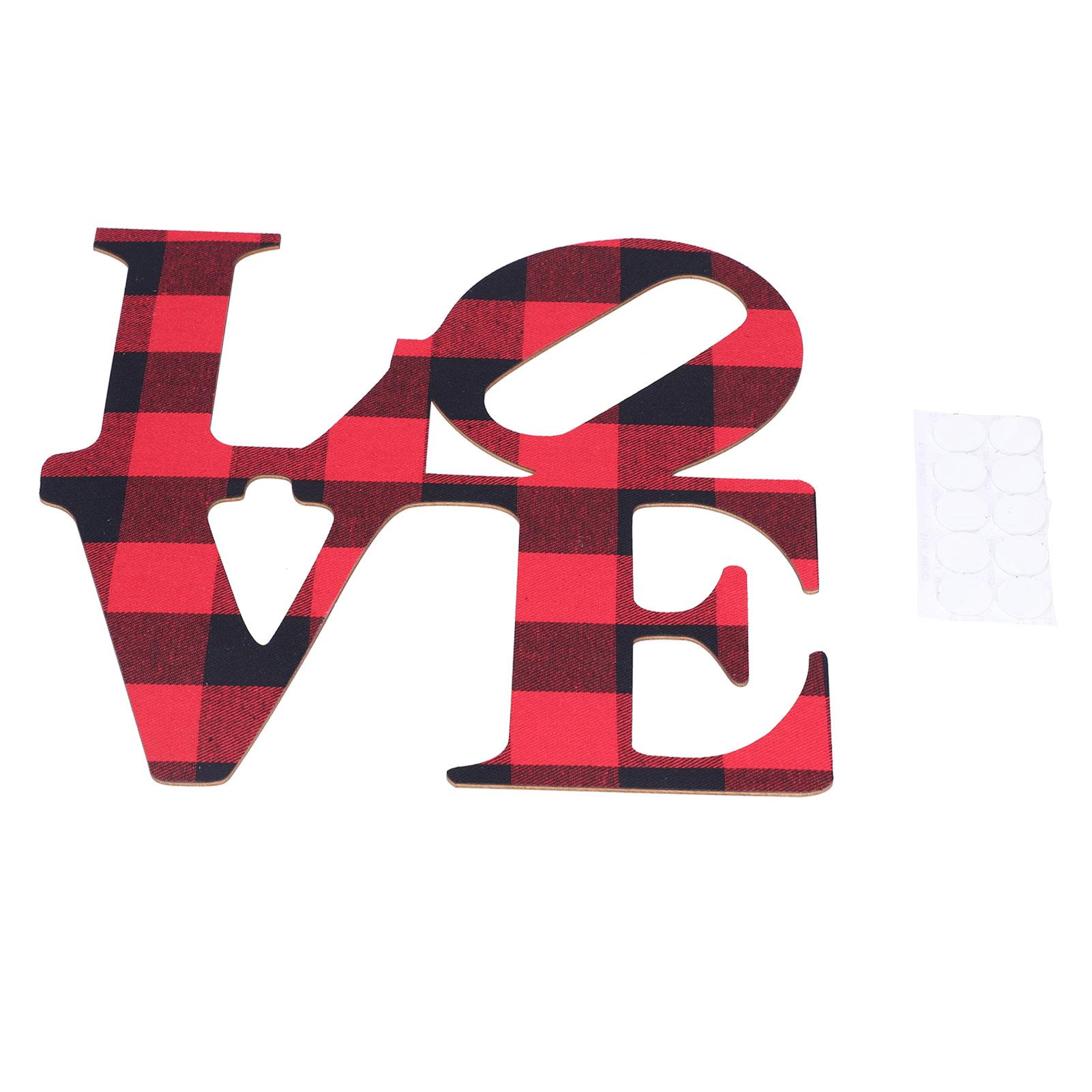 

Christmas Wall Decoration Wooden Wall Ornament English Letter Wall Decoration for Home