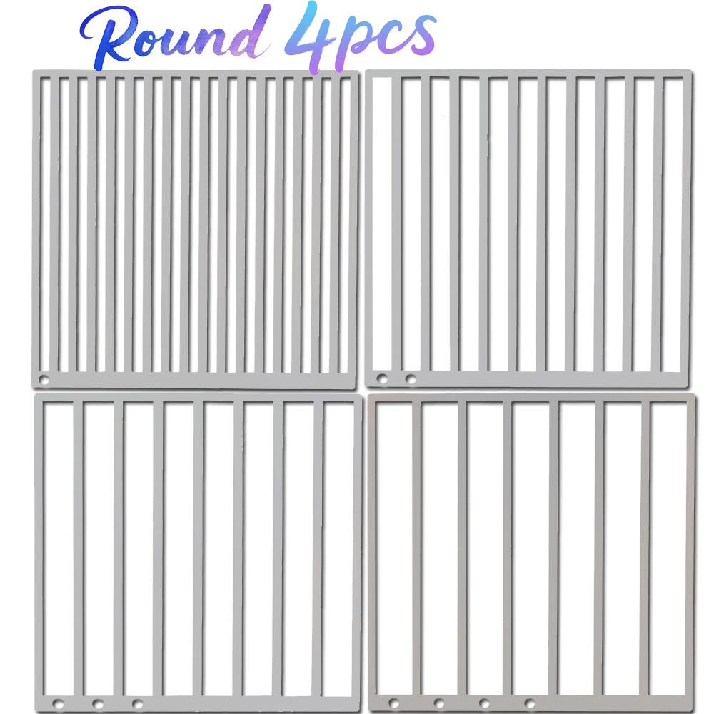 

13pcs Diamond Art Ruler Set, Diamond Alignment Tool Ruler with Resin Pen,Thin Stainless Steel Nibs For DIY Diamond Painting Tool