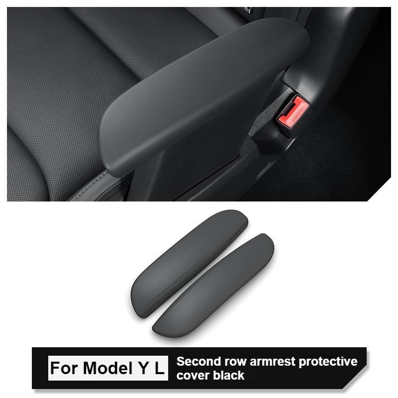Per Tesla Model YL 2025 2026 Guanti Protettivi Mancorrente Auto Copertura Protettiva Bracciolo Seconda Fila Modanature Accessori Interni