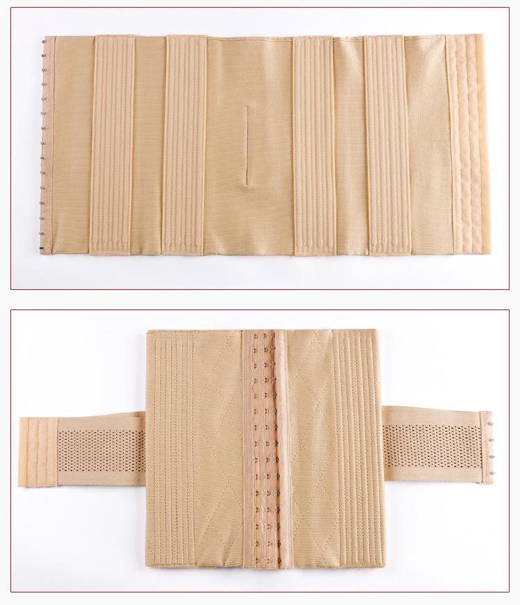 Slim Flex 5638 Tummy Control Waist Cincher - Long Style, Steel Bones Body Shaper