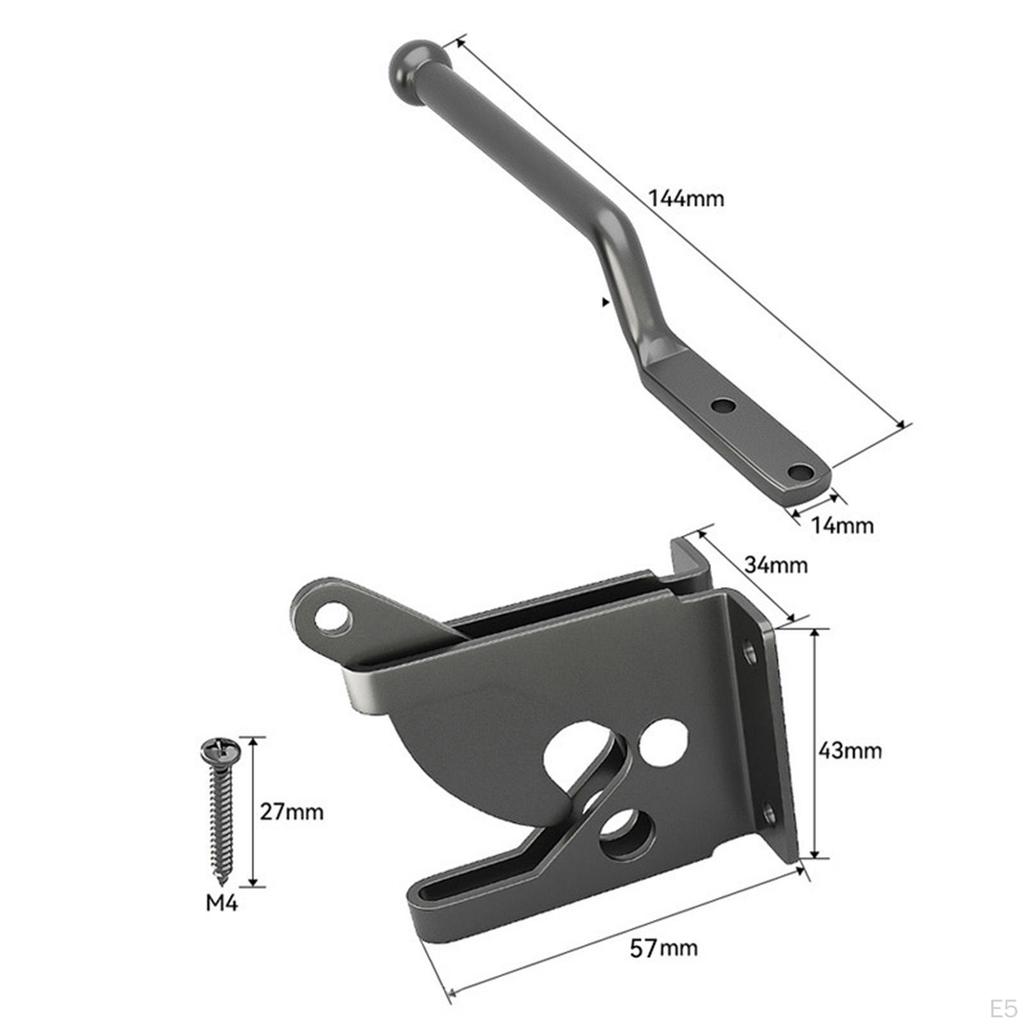 Lock for Wood Doors - Simple Setup