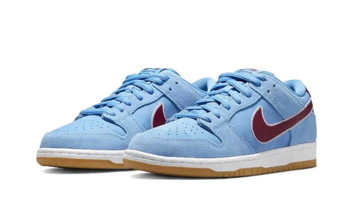 SB Dunk Low Valour Blue Team Maroon