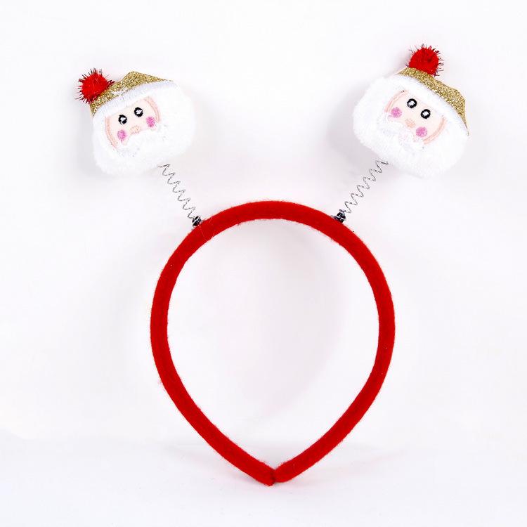 Christmas Antler Headband with Bells for Adults & Children – Festive Holiday Party Accessory
