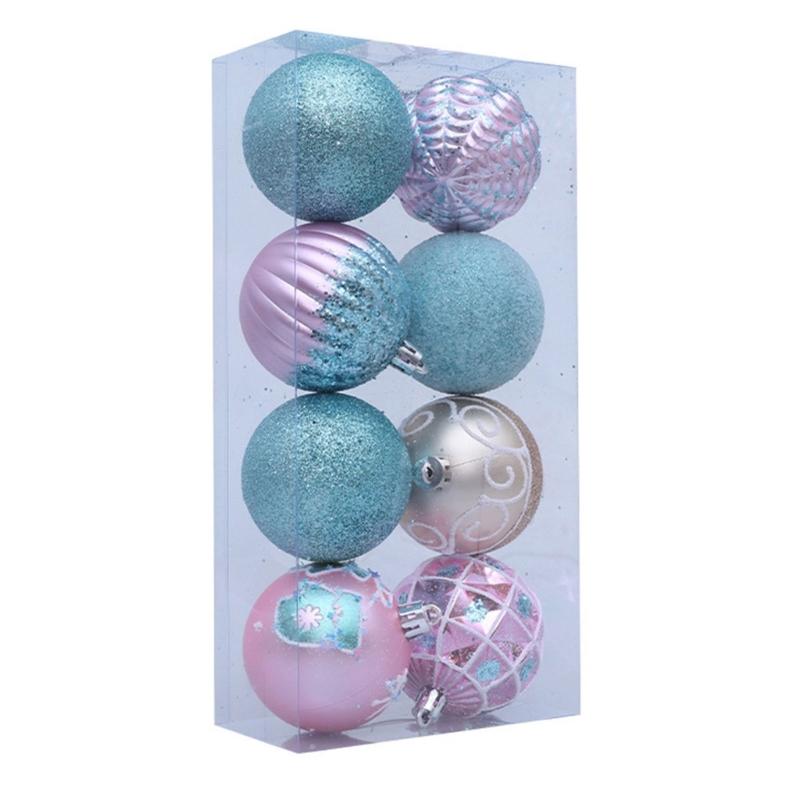 Christmas Tree Decorations Shimmering Christmas Balls Ornament Hanging Balls For Christmas Tree Home And Festival