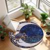 1 Piece Cancer Round Rug Suitable For Living Room Bedroom And Kitchen Home Decoration Room Decoration Gift For Friends And Family