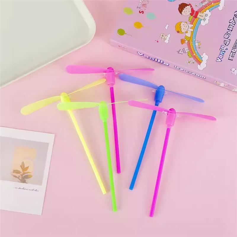 Flashing Glowing Bamboo Dragonfly Fairy Toy