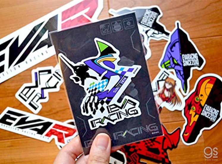 Evangelion Racing EVA Racing Sticker Small Character Sticker Anime Licensed Product LCS1233 gs Official Merchandise EVA-R