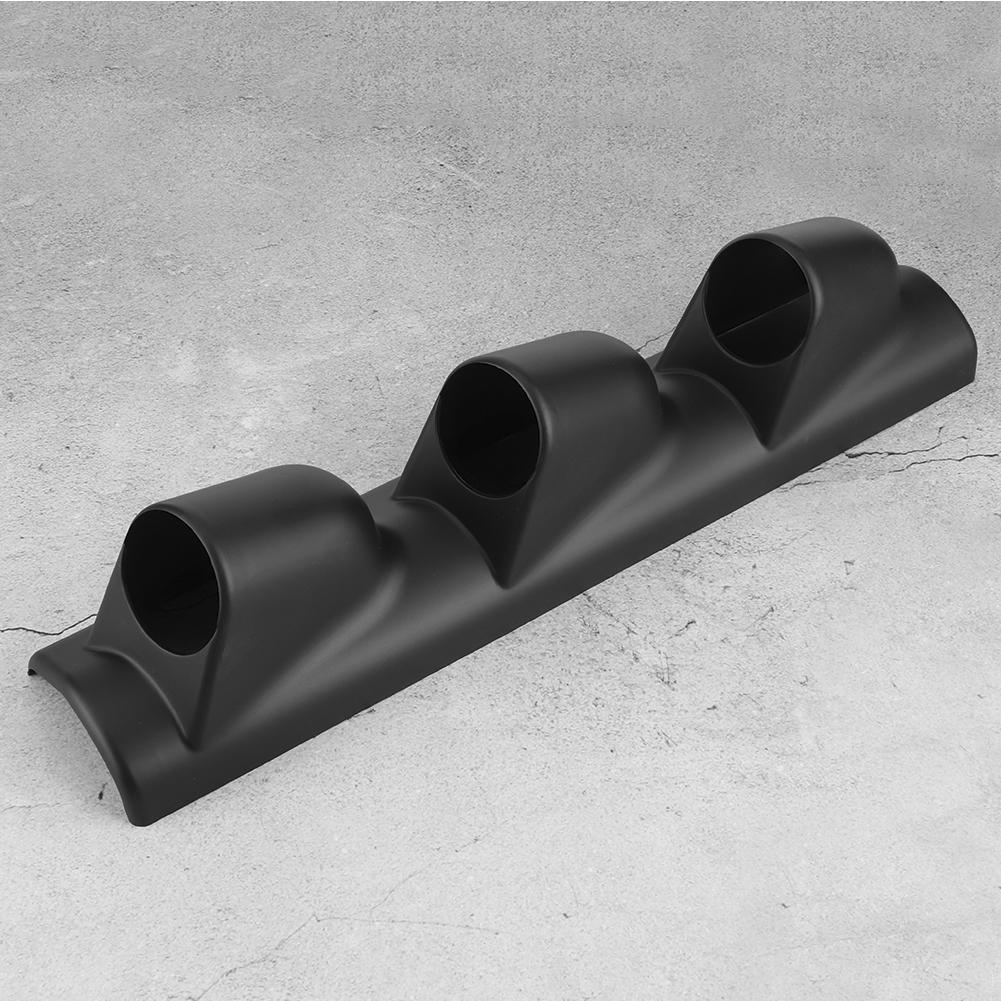 52mm 2in 3 Hole Triple Gauge Mount Holder Car Dash Meter Pod for Left Hand Drive