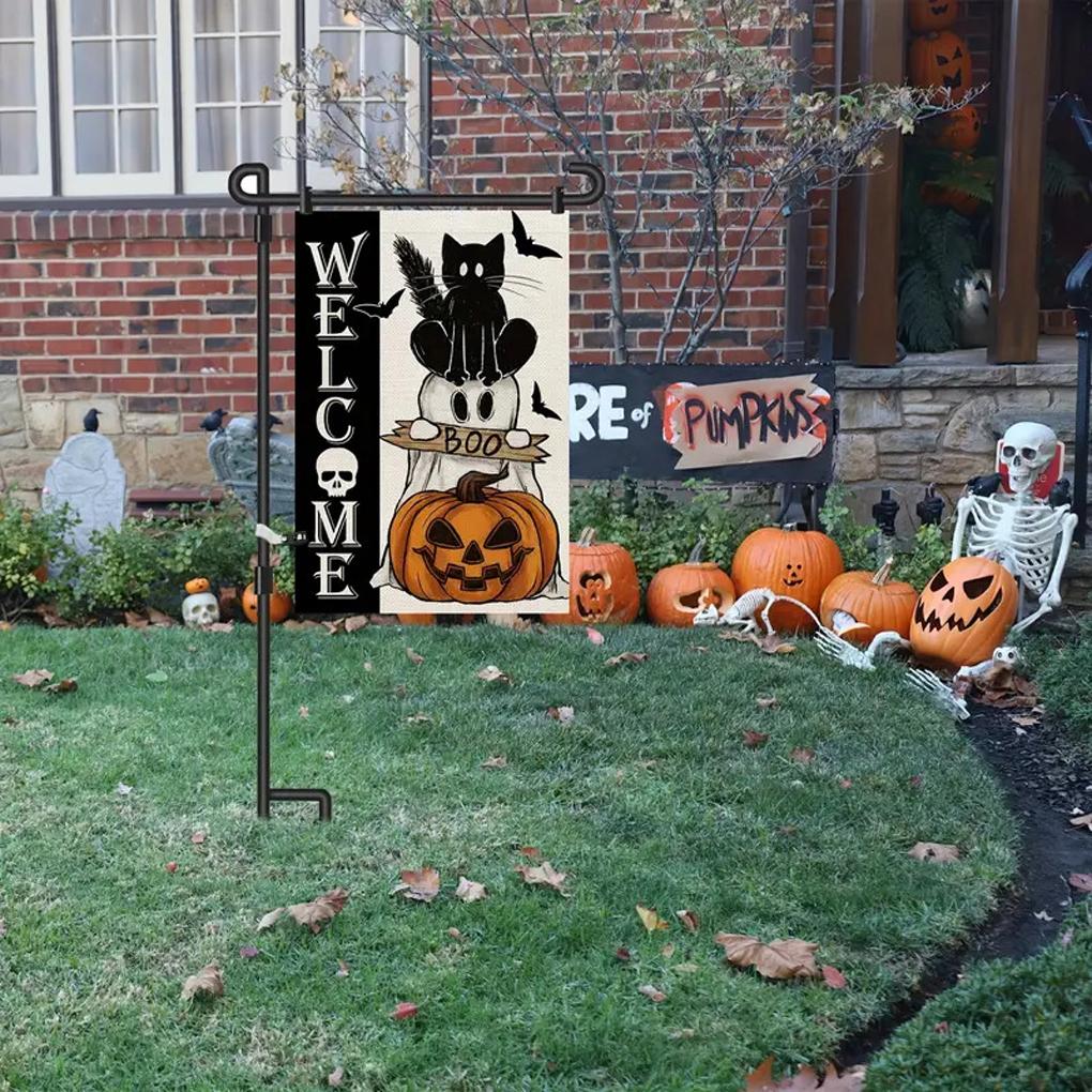 Outdoor Flagpole Stand with Windproof Spring Porch Flagpole Stand, Easy ll Small Festival Events, Gatherings