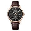 Watches Mens Top Brand Luxury Watch Calendar with Leather Band Fashion Business Quartz Wristwatch Casual Clock