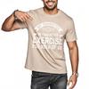Man Brand tshirt Classic Man Summer tshirt My Character Exercise For Both Of Us Short Sleeve Breathable ONeck Men Top Tees