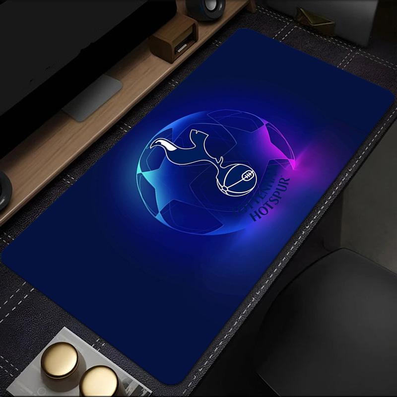 Tottenham Hotspur Crest mouse pad, rubber base, esports desk mat, mouse pad for gamers and office use, gaming desk , easy to clean mat