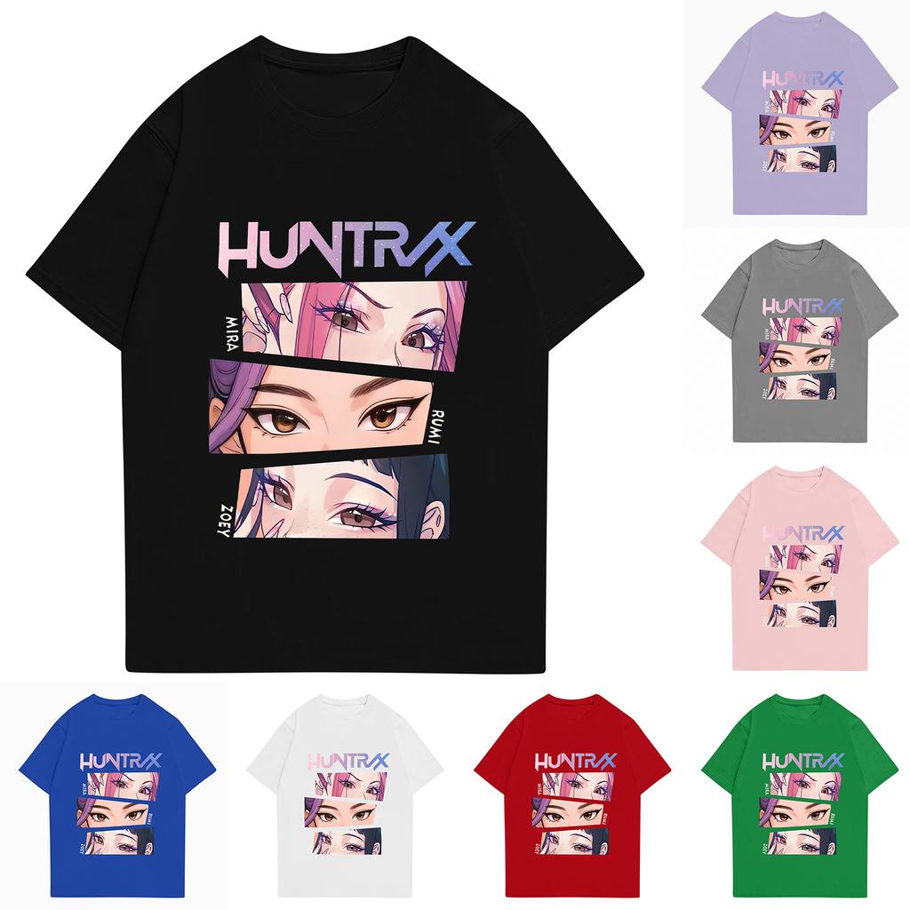 Kid's Anime Printed Short Sleeved T-shirt
