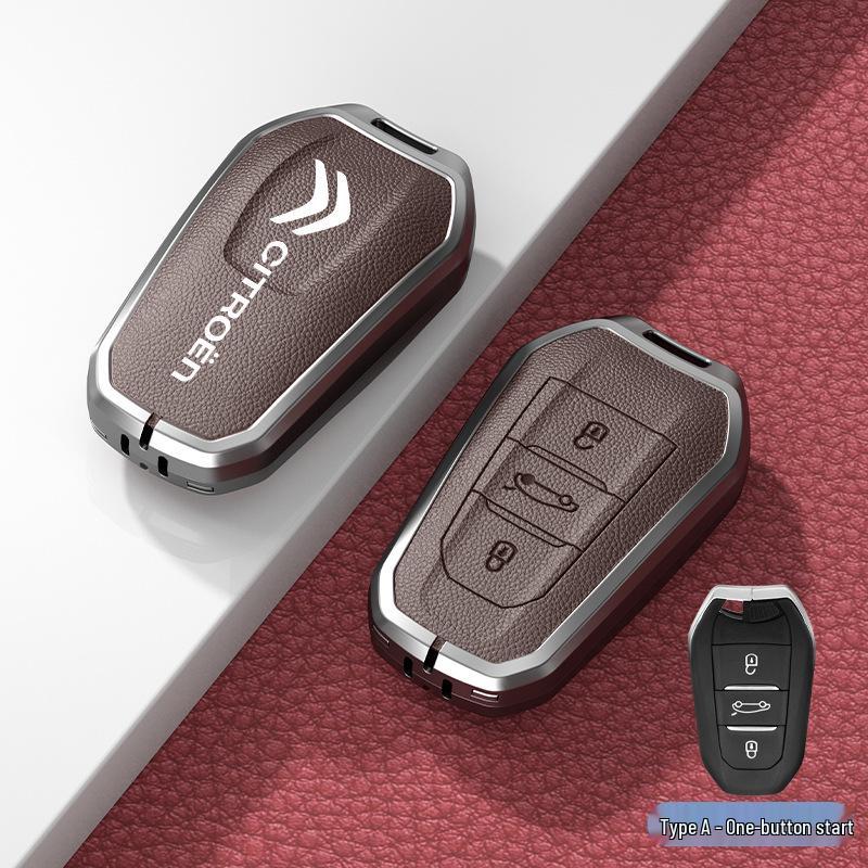 Car Key Cover & Buckle for Citroen C3XR, C4L, Tianyi, C5, C4 Sega, Elysee, C6 Models