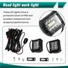 For Truck Tractor Excavator Boat ATV UTV GMC 4 Inch LED Pod Light Spot Flood Combo Driving Off Road Light For SUV