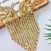 Luxury Applique Patches Handmade Clothing Applique Fashion Beads Applique  Apparel Accessories