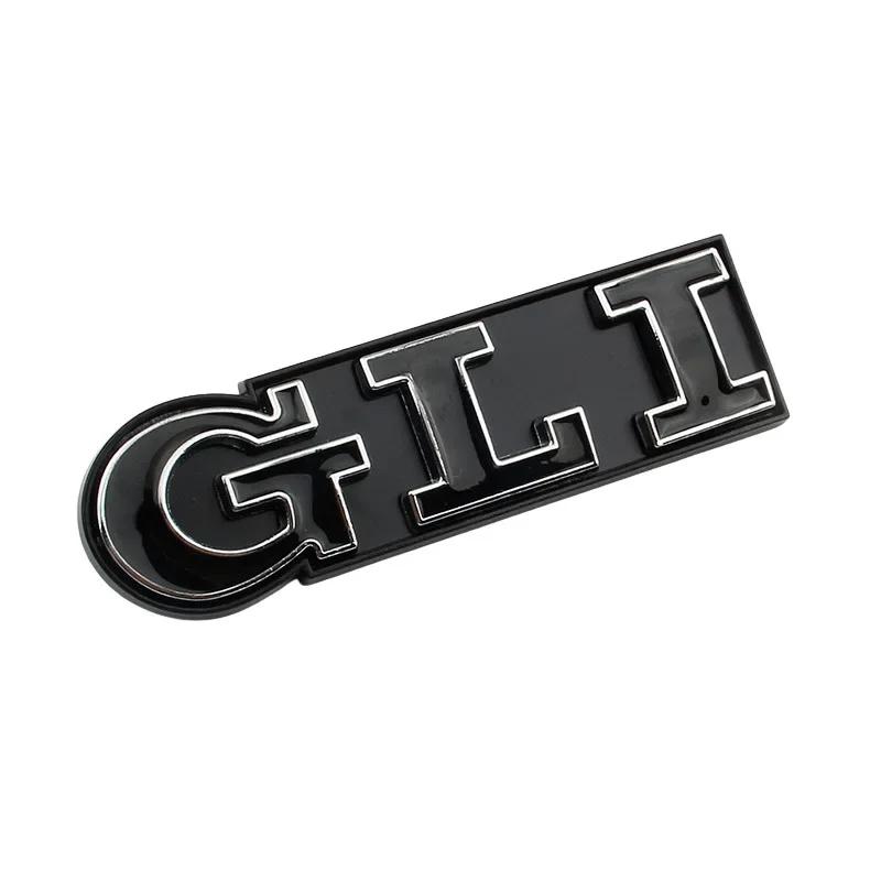 2026 Hot For Volkswagen VW Metal Car GLI Logo Emblem Front Grille Badge Decals for Volkswagen Polo Jetta Golf MK2 MK3 MK4 MK5 MK