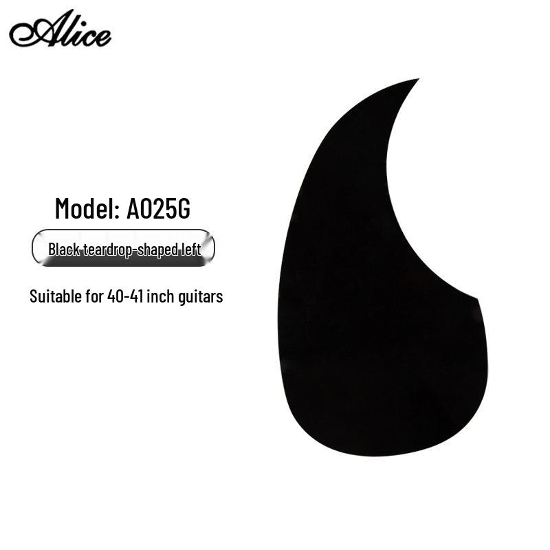 Wooden Folk Guitar Anti-Scratch Pickguard and Soundboard Decoration Sticker.