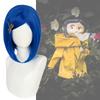 Coraline Den Hemmelige Dør Cosplay Paryk Med Højtemperatur Silke Til Rollespil Og Kostumefester