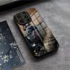 Frenchies French Bulldog Dog Phone Case For IPhone 17 Air 16 E Pro Max 15 14 13 Mini 12 Pro 11 Max Plus Black Glass Cover