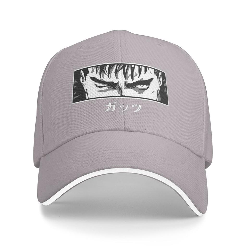 Unisex Czapki z daszkiem Japońskie Anime Berserk Logo Outdoor Streetwear Letnie Sportowe Czapki Baseballowe Hip Hopowa Czapka Casquette Czapki