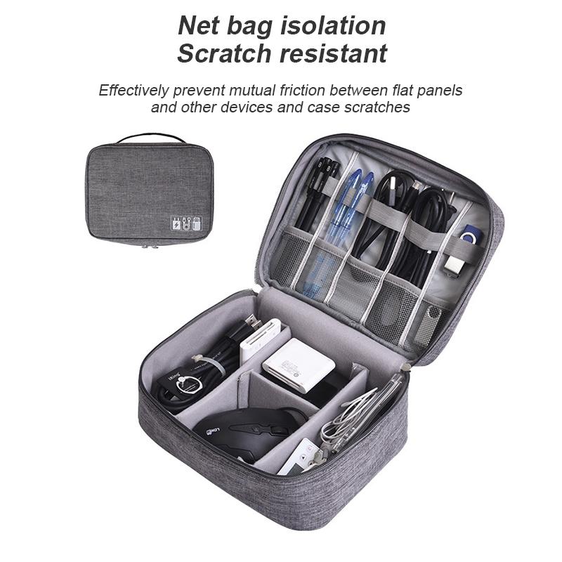 Digital Storage Bag Multifunctional Earphone Charger Data Cable Digital Product Business Trip Portable Handbag