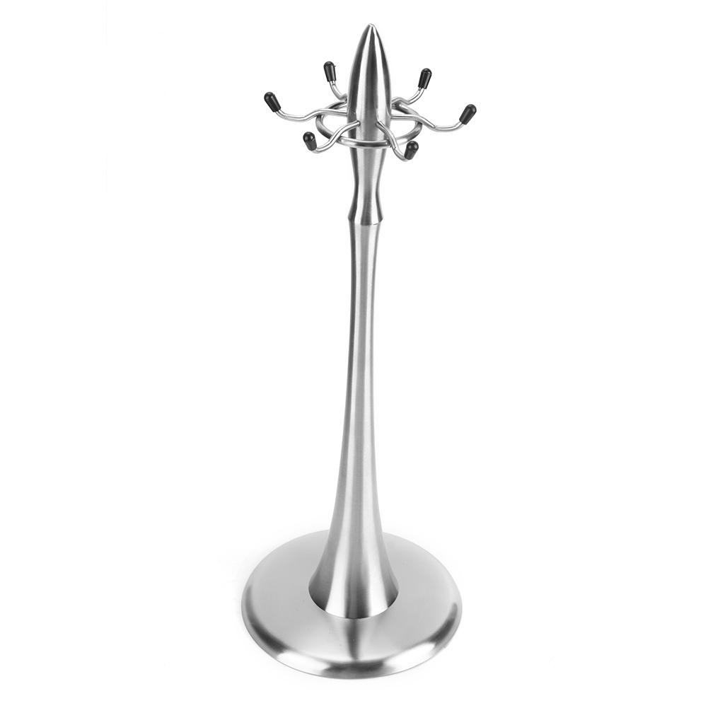 Stainless Steel Cooking Utensil Stand Kitchenware Spatula Scoop Spoon Rotating Storage Rack