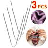 3pcs Circular Knit Needles Knitting Metal Cable Circular Knitting Needles Set Knitting For Babies Sleeves Socks Accessories