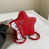 Women Bag Single and Double Shoulder Bag Female  Five Star Crossbody Bag Cute Piano Multi Purpose Bag