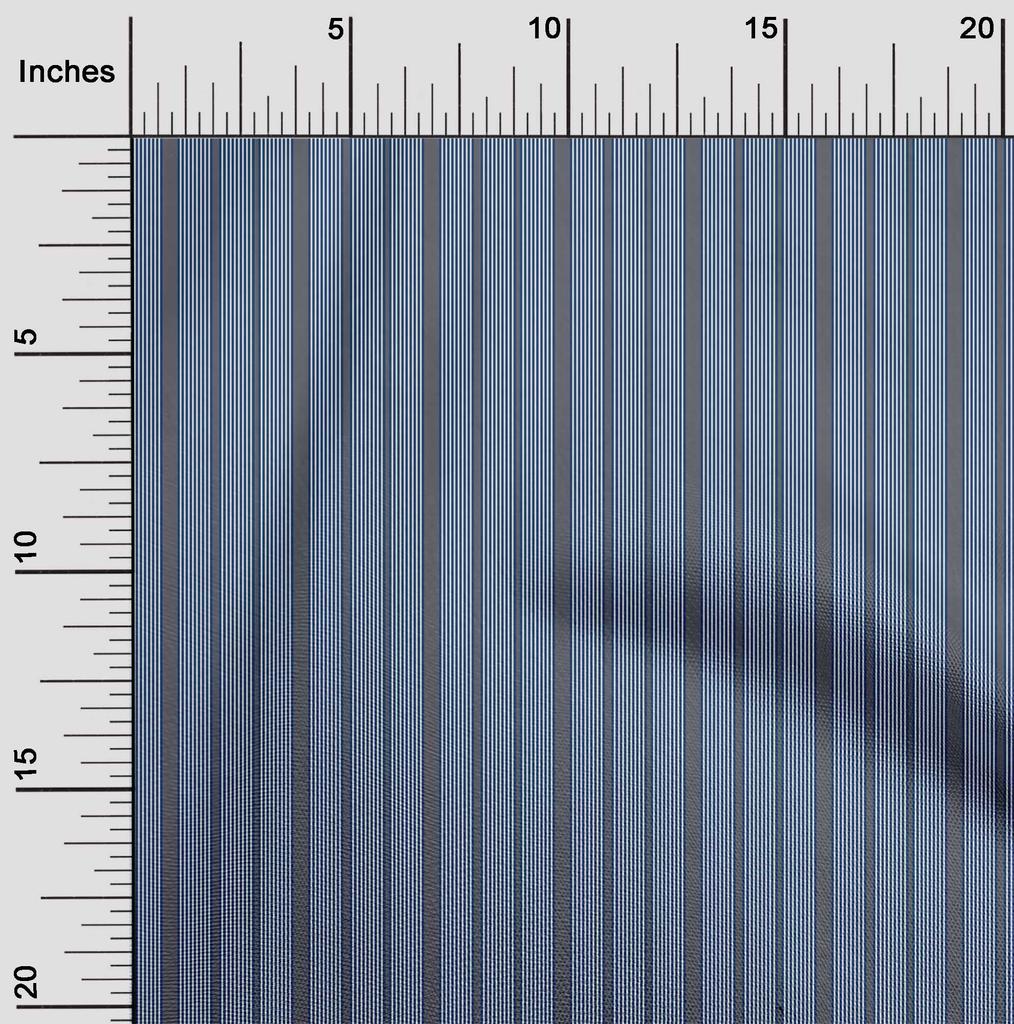 oneOone Baumwoll-Flex-Stoff Vertikal gestreifter Druckstoff 1 Yard 40 Zoll
