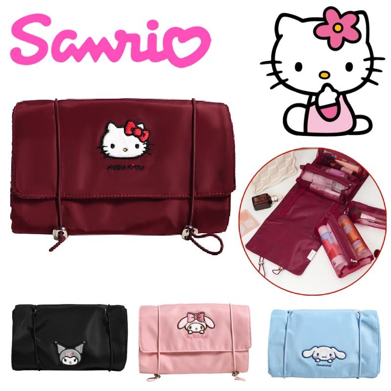 Kuromi Detachable Waterproof Travel Makeup Bag With Large Capacity For Women And Men