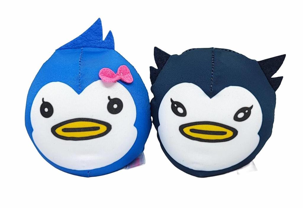 Mawaru Penguindrum Beanbag Soft and Approximately 3 and Esmeralda Mascots, Chewy, 8cm, No.