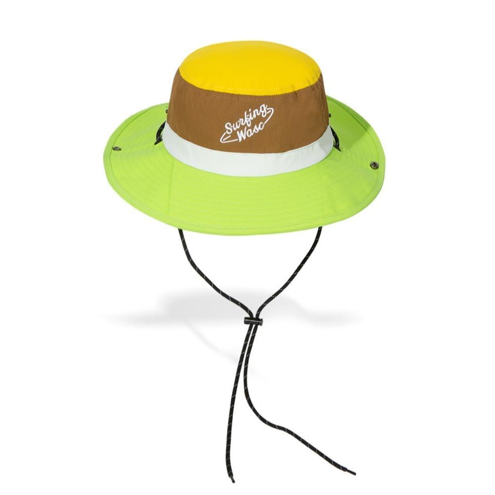 Big Brimmed Denim Bucket Hat Waterproof Panama Hat Fashion Sun Protection Hat  Travel