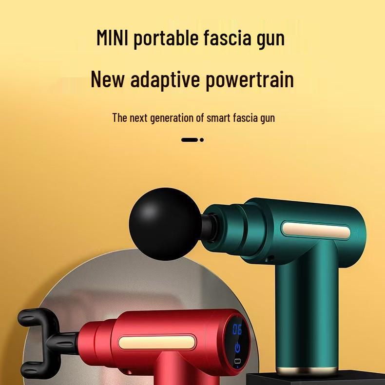Compact Handheld Electric Massage Gun for Full Body Muscle Relaxation