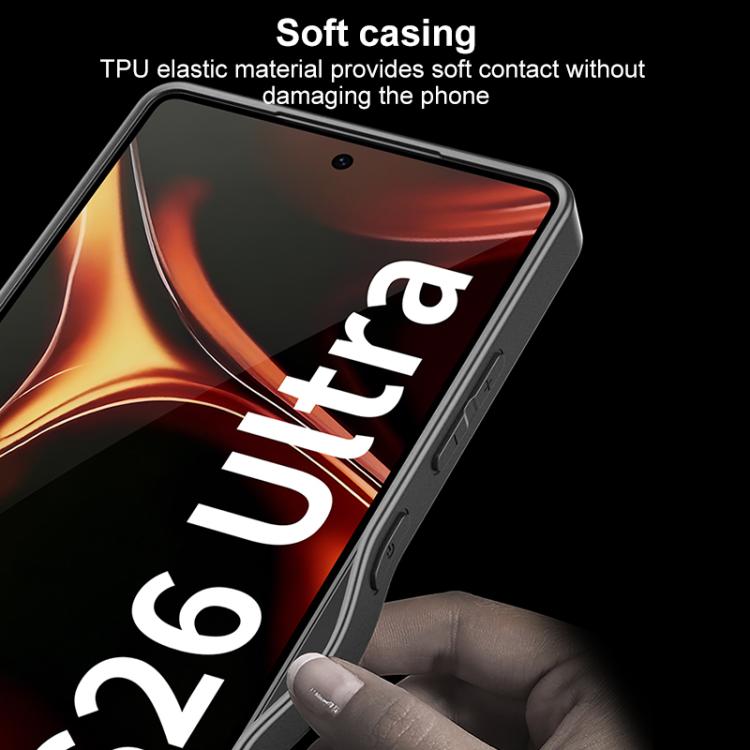 AG‑Craft Skin‑Feel Full‑Coverage Magnetic Anti‑Fingerprint Ultra‑Thin Phone Case For Samsung Galaxy S26 Ultra 5G