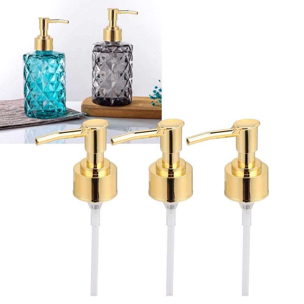 3 PCS 360 Degree Rotation Emulsion Dispenser Pump ABS Soap Dispenser Pump Lotion Bottle