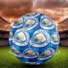Fußballmannschaft City FC Aufdruck Größe 5 Fußball, Standard-Matchball für Sportspiele und Mannschaftstraining, Ideales Geschenk für Fußballfans