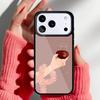 Red Wine Glass print Phone Case for iPhone 17 Air 16e 15 14 13 Pro Max Back Cover for 12 11 Pro Coque
