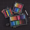 Yousheng 6/12/24/36 Colors Soft Pastels Set Colored Dry Square Chalk Pastels for Drawing Blending Layering Shading Pastels Art Supplies