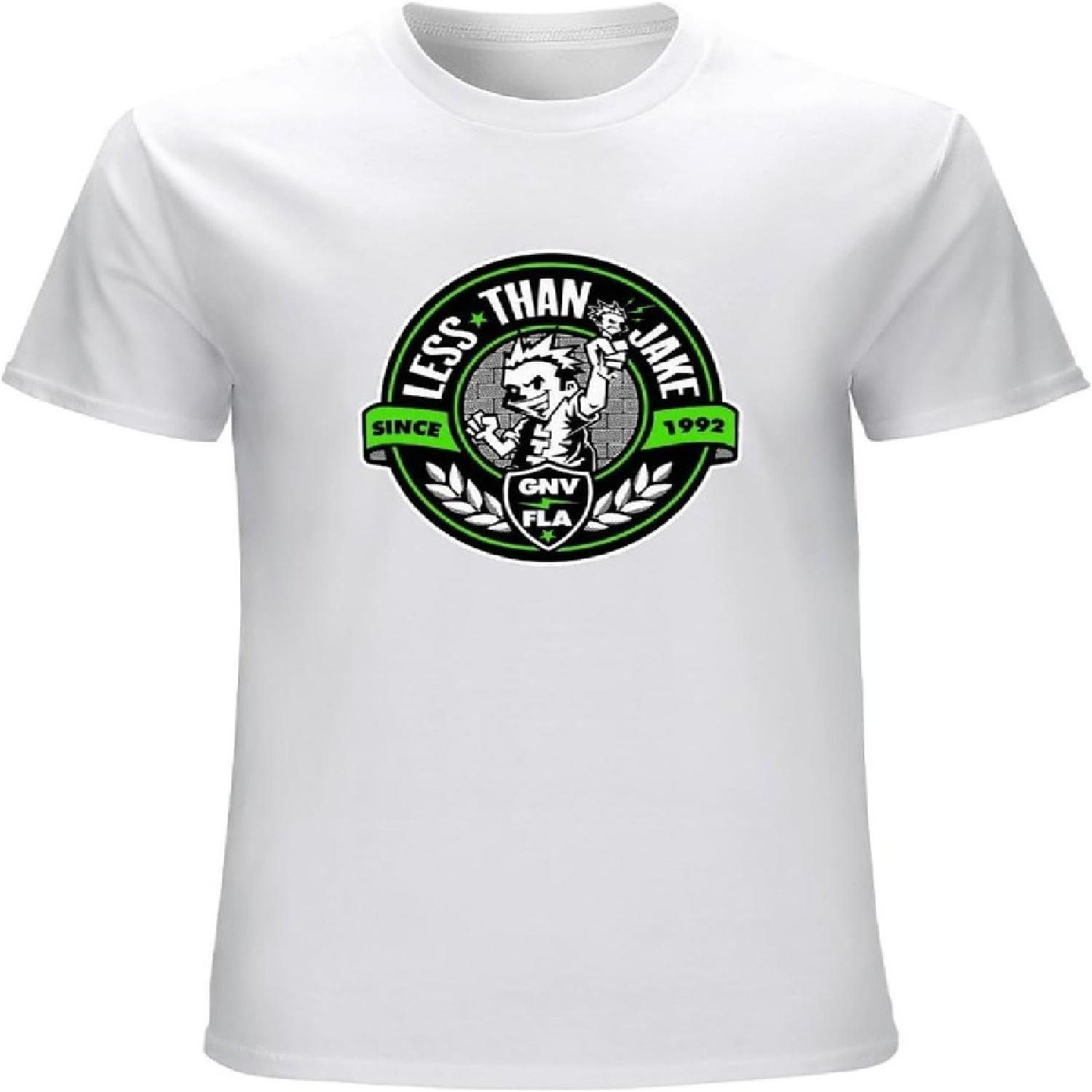 Less Than Jake - Crest Logo T-Shirt T-Shirt White S