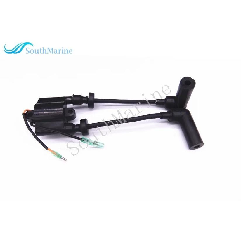 Outboard Engine 65W-85570-01-00 65W-85570-00-00 Ignition Coil for Yamaha 4-Stroke 25HP F25 T25TLR Boat Motor