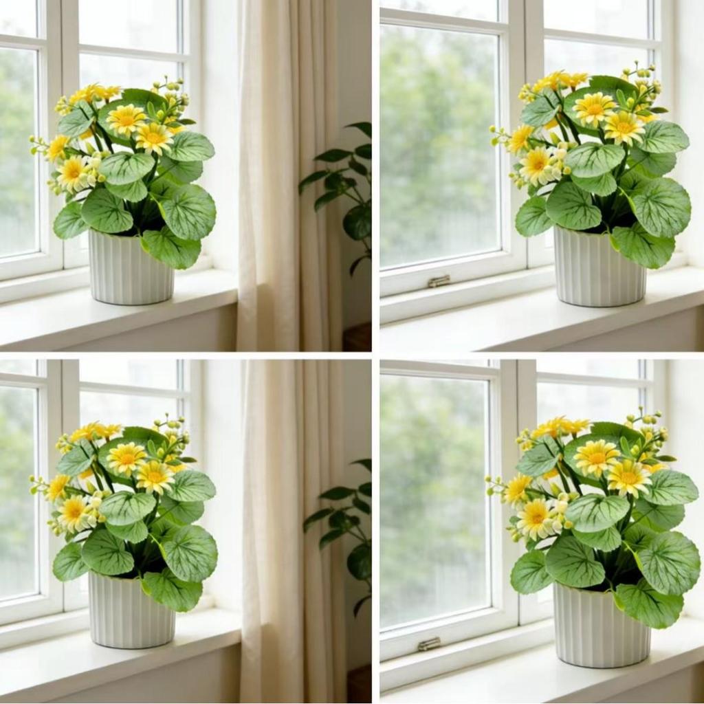 Artificial Sunflower for Wedding and Home Decor - Ideal for Photography, Ornaments, and Floral Arrangements.